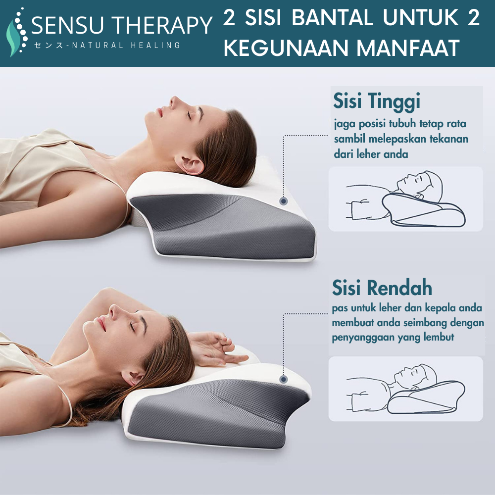 Sensu Bantal Tidur Terapi - sensu-therapy.id